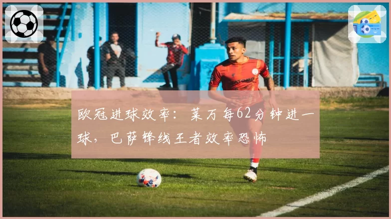 欧冠进球效率：莱万每62分钟进一球，巴萨锋线王者效率恐怖